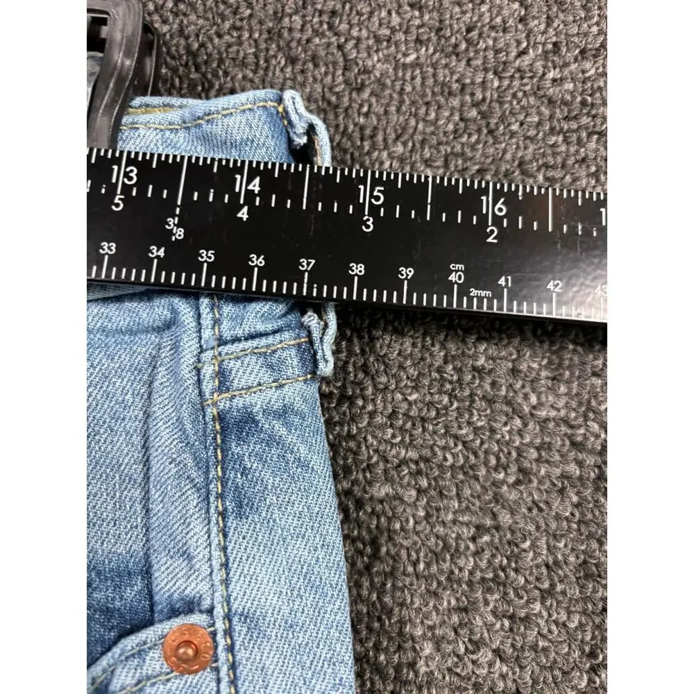 Levi's 512 Distressed Jeans Mens Size 29x30 Blue Medium Wash Mid Rise